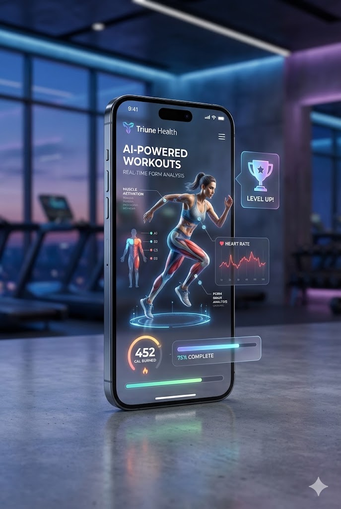 Triune Health App Interface